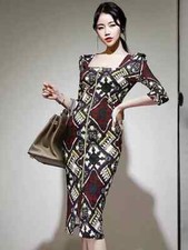 Elegante vestito abito donna