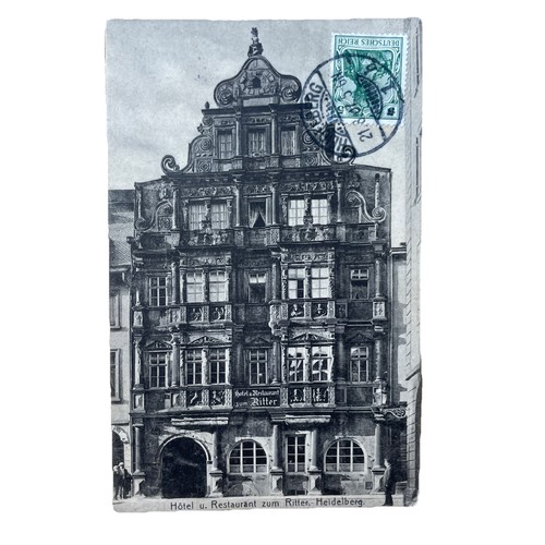 Cartolina postale heidelberg - cartolina,