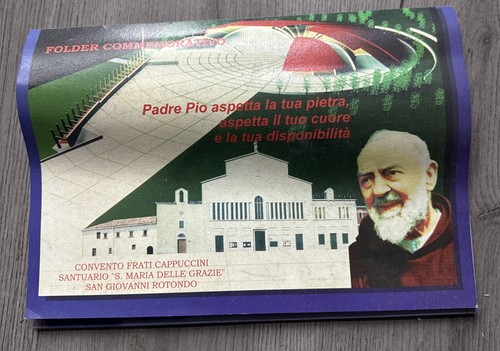 Folder commemorativo padre pio - folder,
