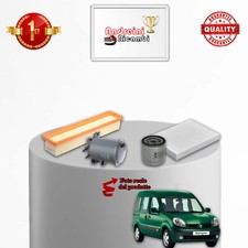 KIT TAGLIANDO 4 FILTRI RENAULT KANGOO 1.9 DCI 59KW 80CV DAL 2001 ->