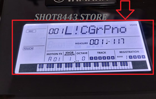Schermo lcd nuovo per yamaha - lcd,