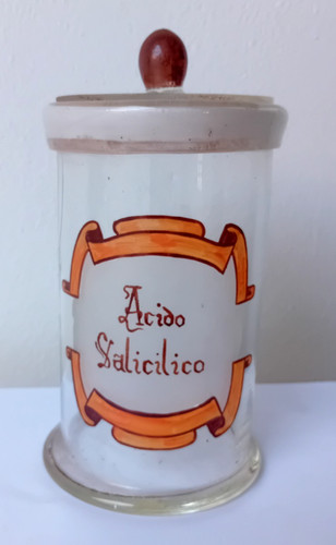 Antico vaso vetro soffiato - antico,