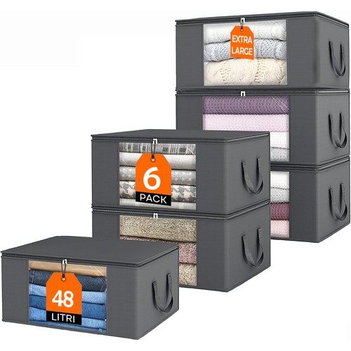 Set contenitori pieghevoli - set, 6