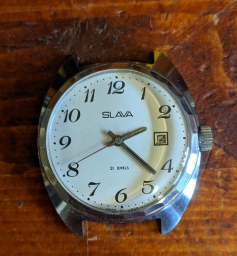 Orologio sovietico slava - sovietico, da