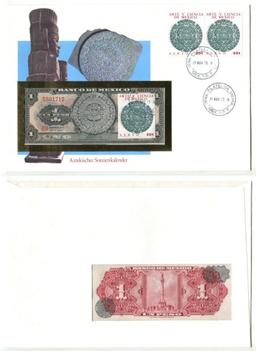 Banconota lettera messico - messico, con