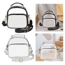 Borsa a tracolla trasparente