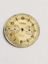 Quadrante Cronografo Lanco Originale Mai Ristampato