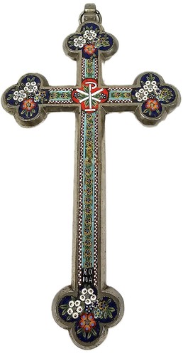 Micro mosaico blessing croce - blessing,