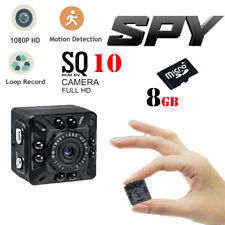 Telecamera spia microcamera infrarossi full hd nascosta con sd 8gb mini sq10