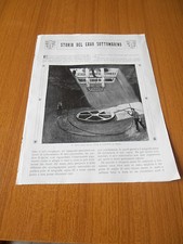 1909 STORIA DEL CAVO SOTTOMARINO TELEGRAFO TELEFONIA ANTICO EPOCA POSA CAVO