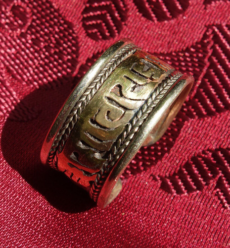 Anello rame fatto mano - in, a