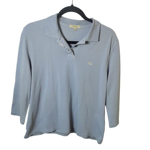 Polo donna burberry - london, blu