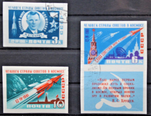 Russia 1961 gagarin - j.,