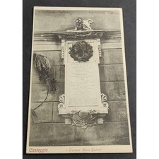 Cartolina Casteggio - A Giuseppe Maria Giulietti