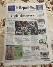 Newspaper LA REPUBBLICA 24