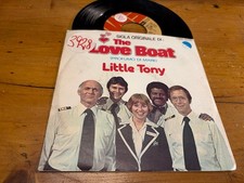 7"  ITALY 1980 Little Tony The Love Boat Profumo Di Mare OST sexy cover