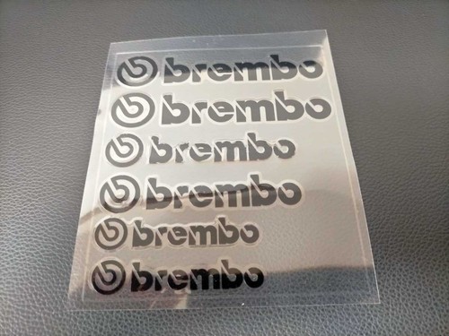 Emblema adesivo pinza freno