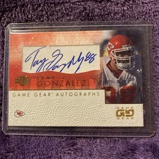 2001 Upper Deck Game Gear Auto