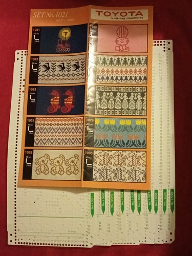 Toyota punchcards per macchina - toyota,