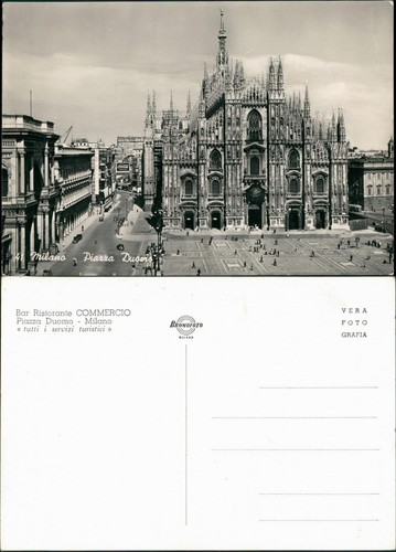 Cartoline milano piazza - cartoline,