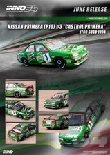 INNO 1:64 NISSAN PRIMERA (P10) #3 CASTROL PRIMERA JTCC Sugo 1994