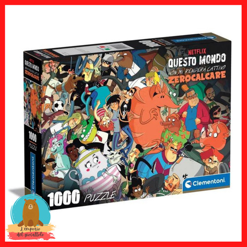 Puzzle zerocalcare 1000 - puzzle, pezzi