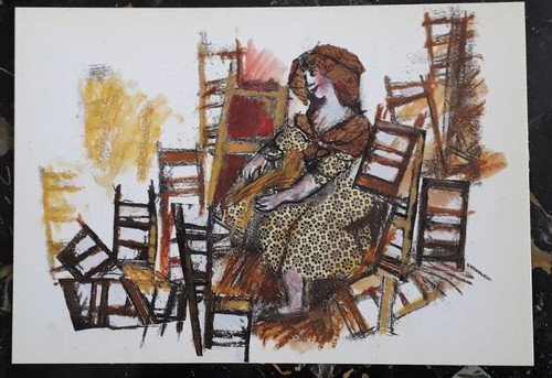 Emanuele luzzati cartolina - cartolina, i