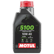 Olio Motore Moto Motul 5100 4T 10W40 10W-40 10W 40 Semisintetico- 1 litro lt