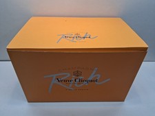 VEUVE CLICQUOT champagne rich 6 verres coupes flutes carton origine bistrot bar