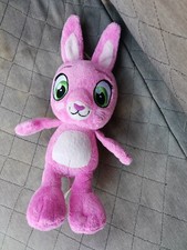 Peluche pupazzo coniglio rosa 