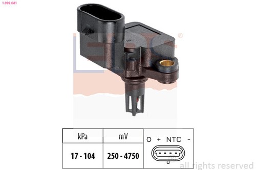 Sensore eps 993 081 - sensore, 1.993.081