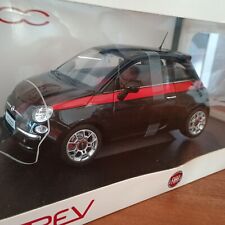FIAT 500 SPORT noir/rouge de 2207 NOREV 1/18e 187730