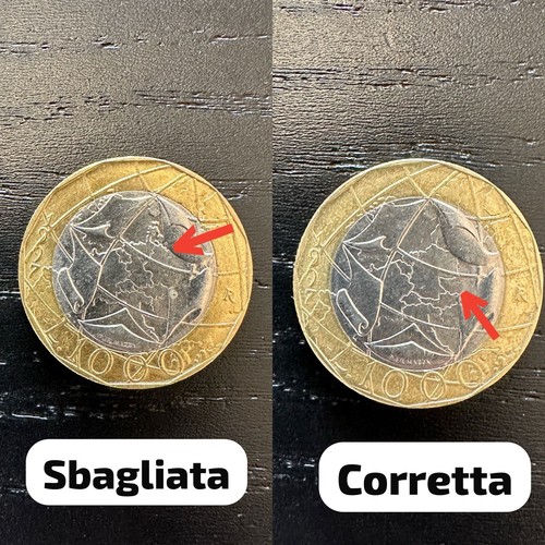 Moneta 1000 lire - 1000, con