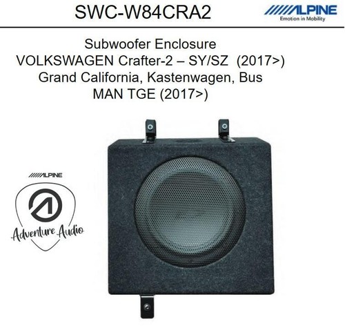Alpine swc w84cra2 subwoofer - swc-w84cra2,