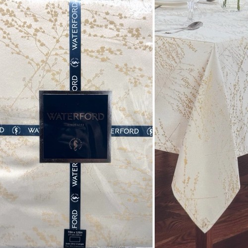 Tovaglia waterford avorio oro - tovaglia,