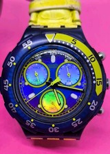  Vintage " SWATCH " Fluowave