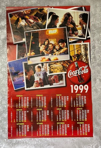 Calendario originale coca cola - originale,