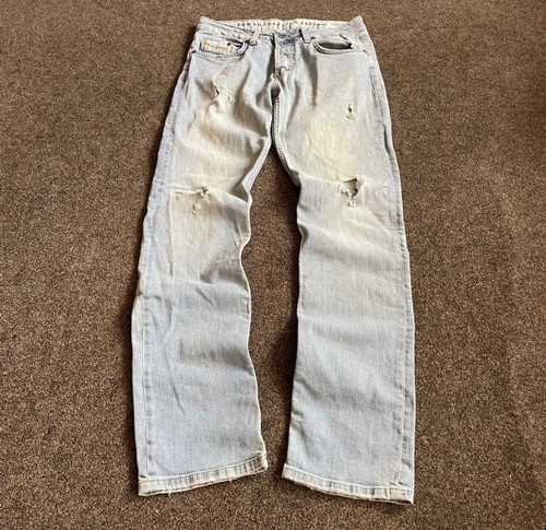 Jeans denim diesel grunge y2k - denim,
