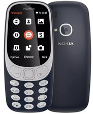 TELEFONO CELLULARE NOKIA 3310 Dual Sim BLU FOTOCAMERA MEM.SD RADIO FM