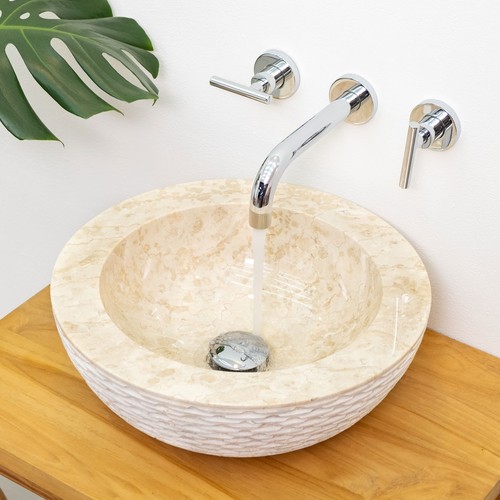 Lavabo pietra naturale in - naturale,