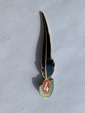 DISTINTIVO PENNA 4 ALPINI
