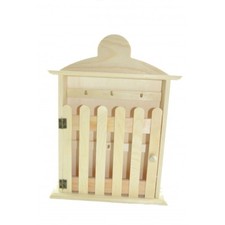 Porta chiavi parete legno - parete,
