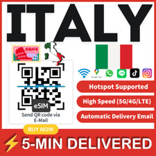 [eSIM] Italia eSIM e-SIM card