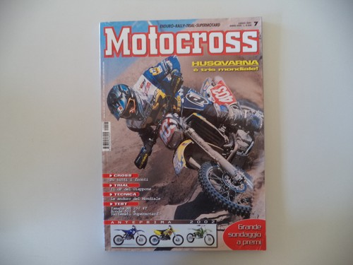 Motocross 2001 yamaha - motocross, 7/2001