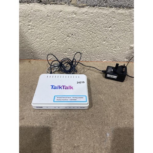 Link talktalk dsl - d-link,