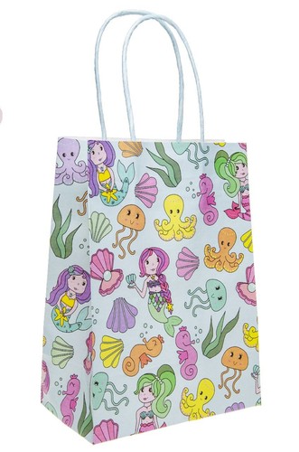Sacchetto regalo carta sirena