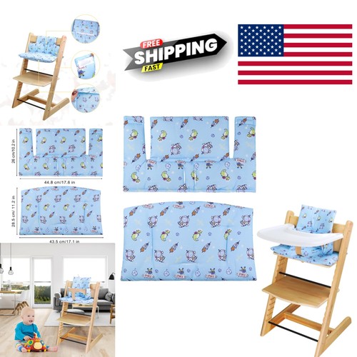 Plush high chair cushion set - plush,