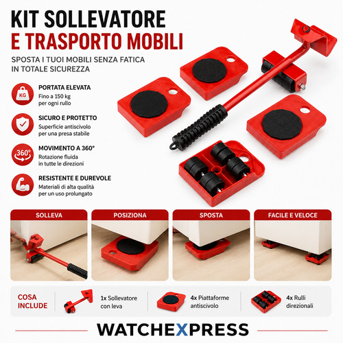 Kit sollevatore sposta - kit,