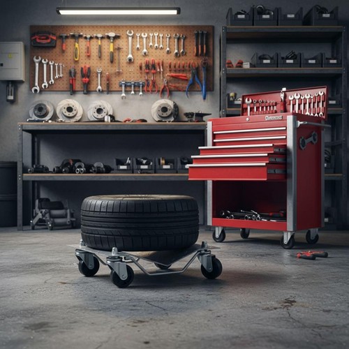 Carrello sposta auto - sposta,