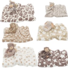 Coperta coccole bambino coperta morbida con peluche passeggino coperta gattonare BF 000033